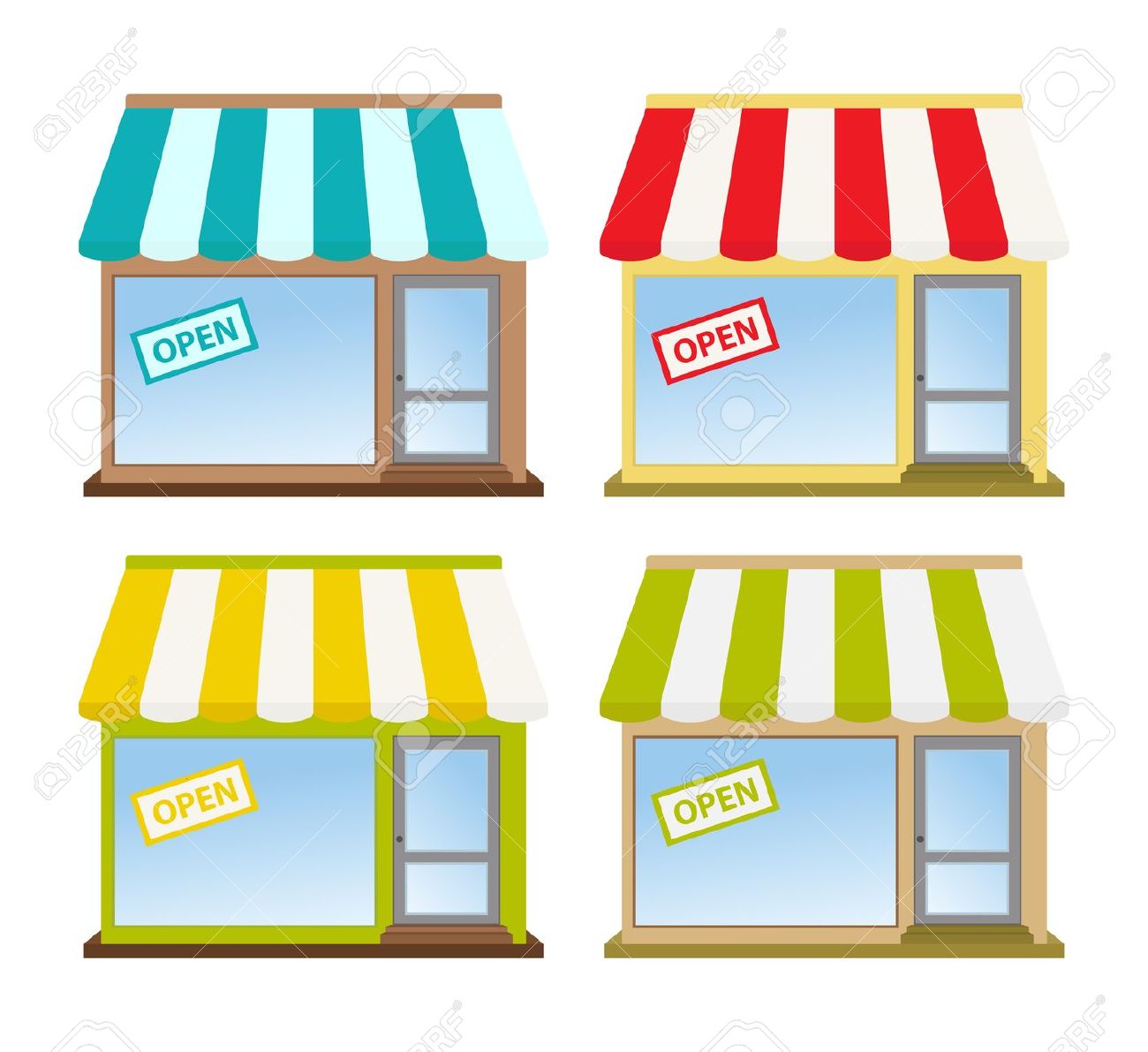 clipart of retail stores - photo #25