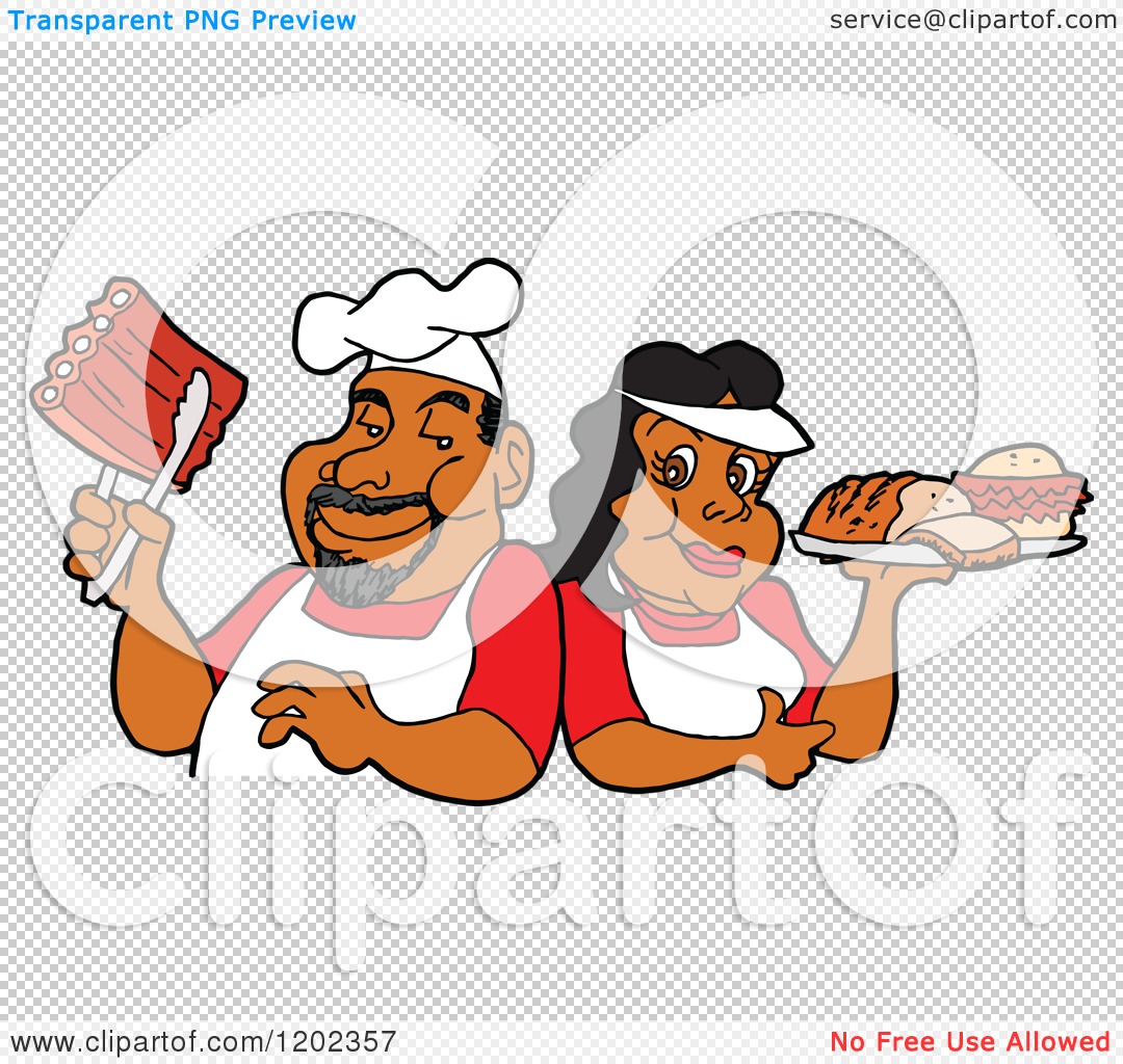african american people grilling clipart transparent background