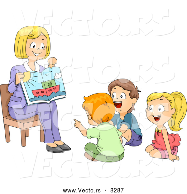 clipart teacher reading to students - photo #30