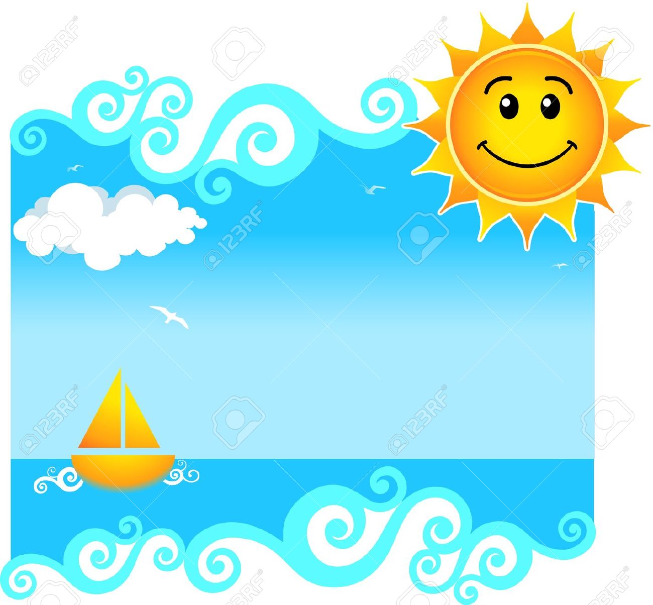 free summer clip art backgrounds - photo #4