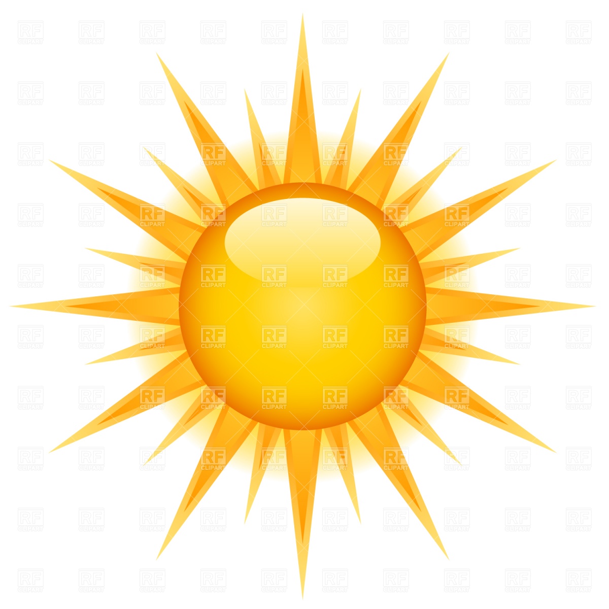 Sun symbol clipart - Clipground