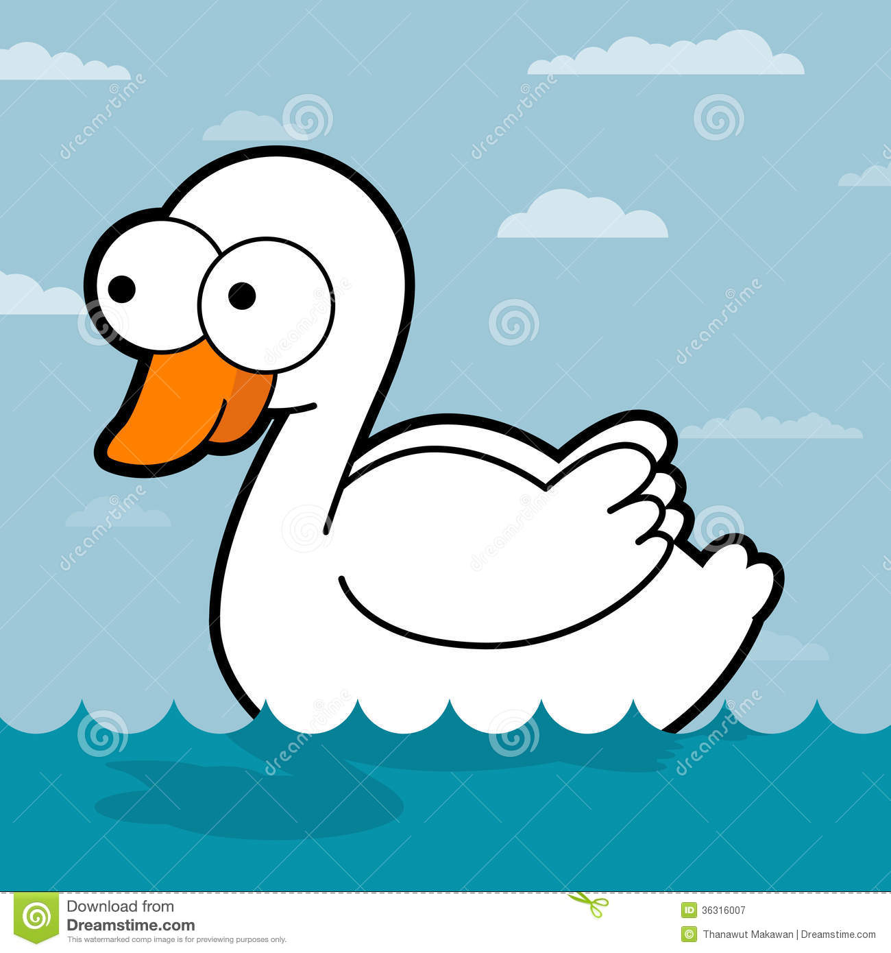 Swan child clipart - Clipground