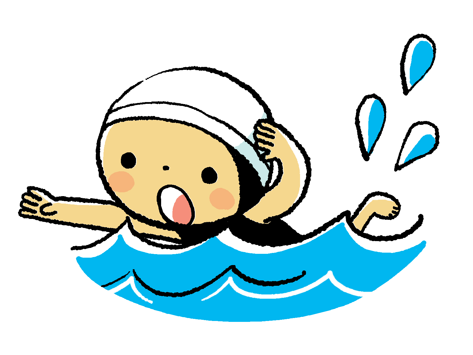 clipart of swimming - photo #33