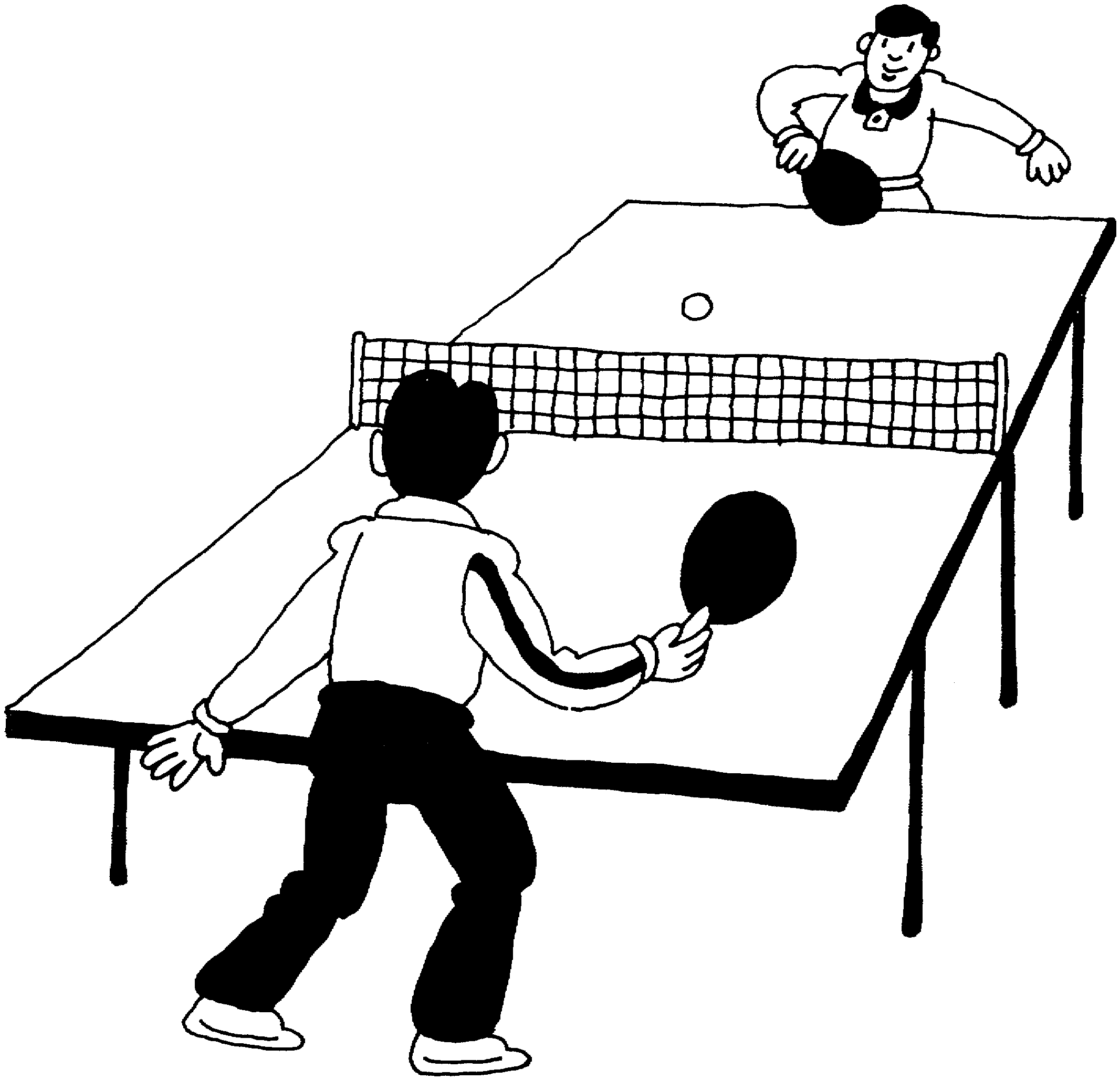 Table tennis clipart - Clipground