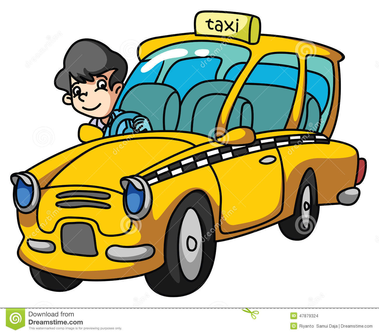 yellow cab clipart - photo #14