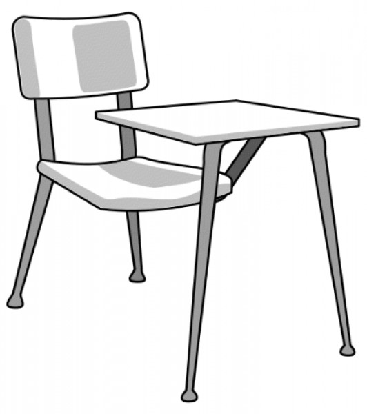 Today 1587124229 Messy Desk Clipart Black And White School