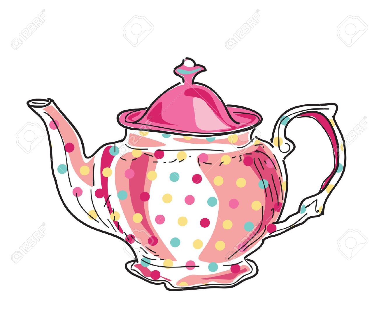 tea cup clip art vector free download - photo #18