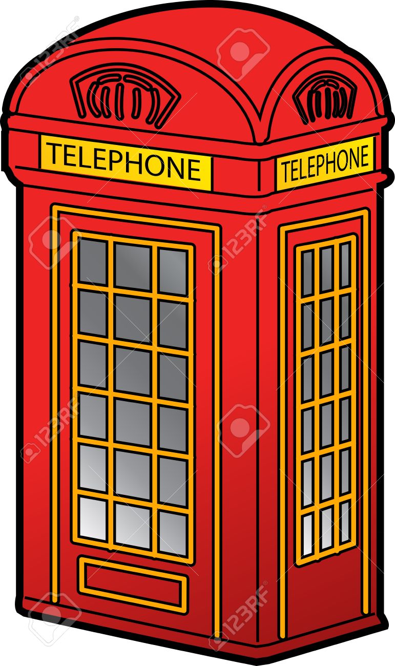 phone booth clipart - photo #28