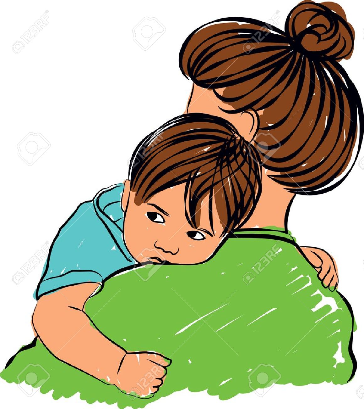 family hugging clipart - photo #39