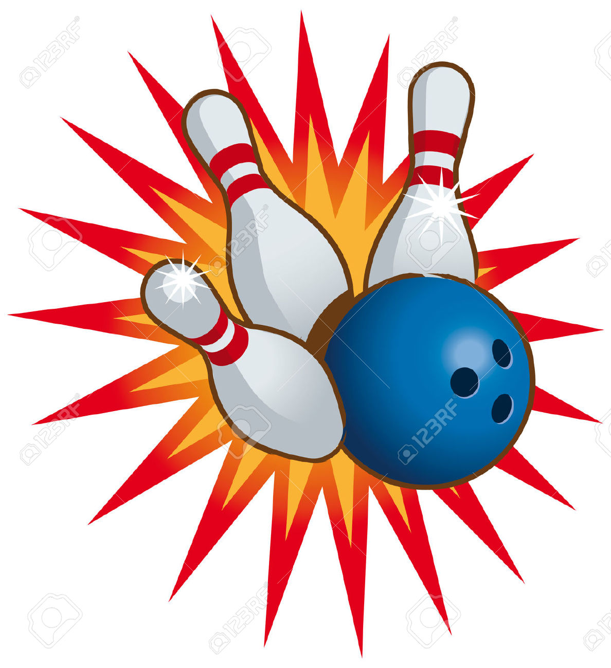 Tenpin clipart - Clipground