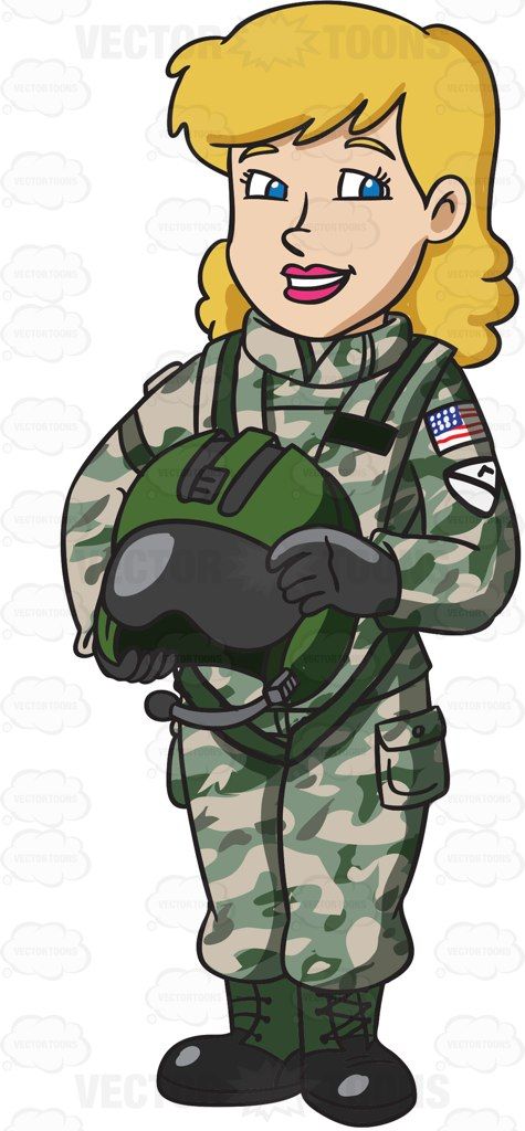 female soldier clipart - Clipground