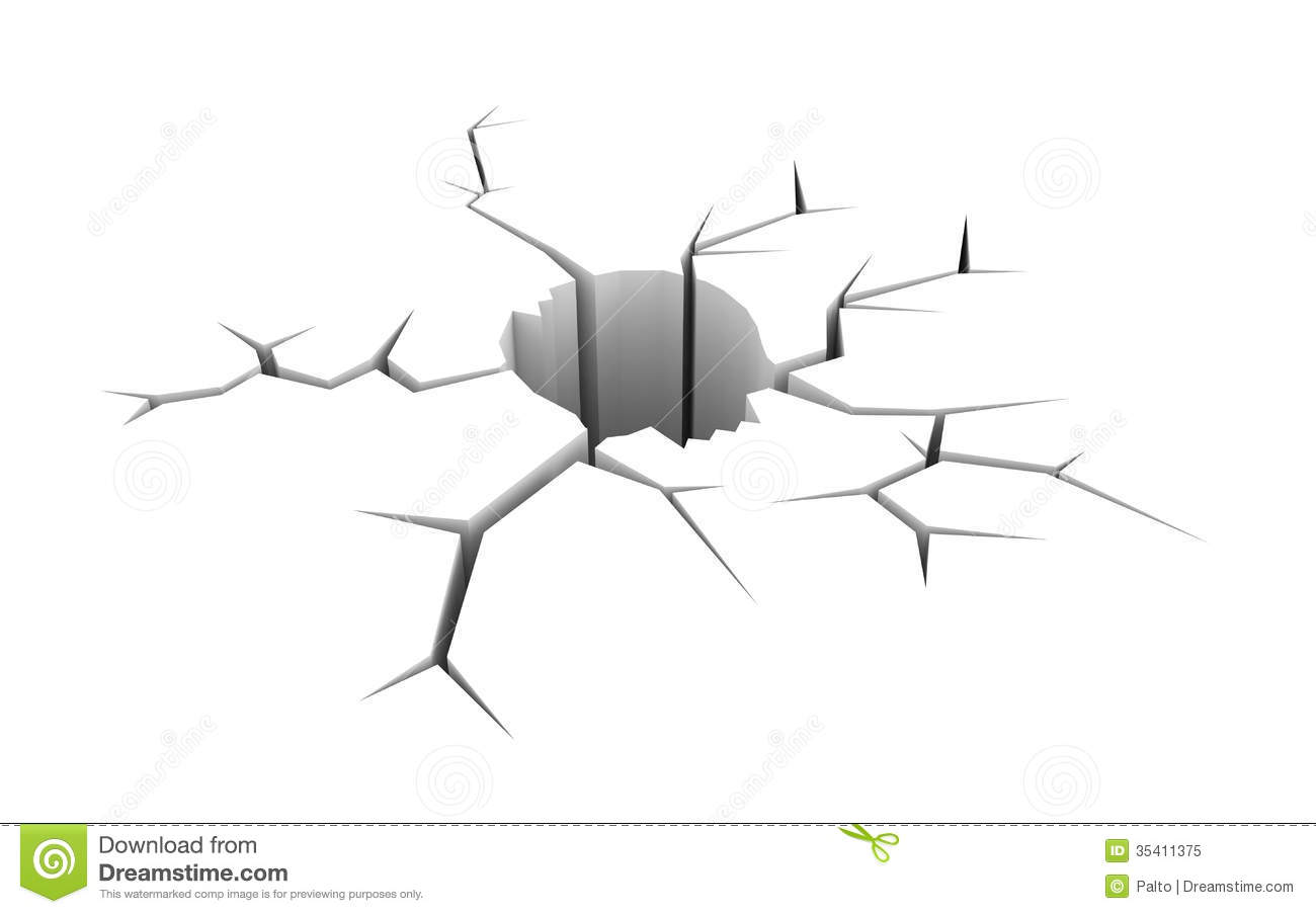 The ground cracked clipart - Clipground