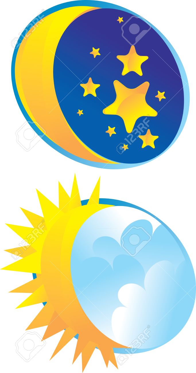 day and night clipart free - photo #19