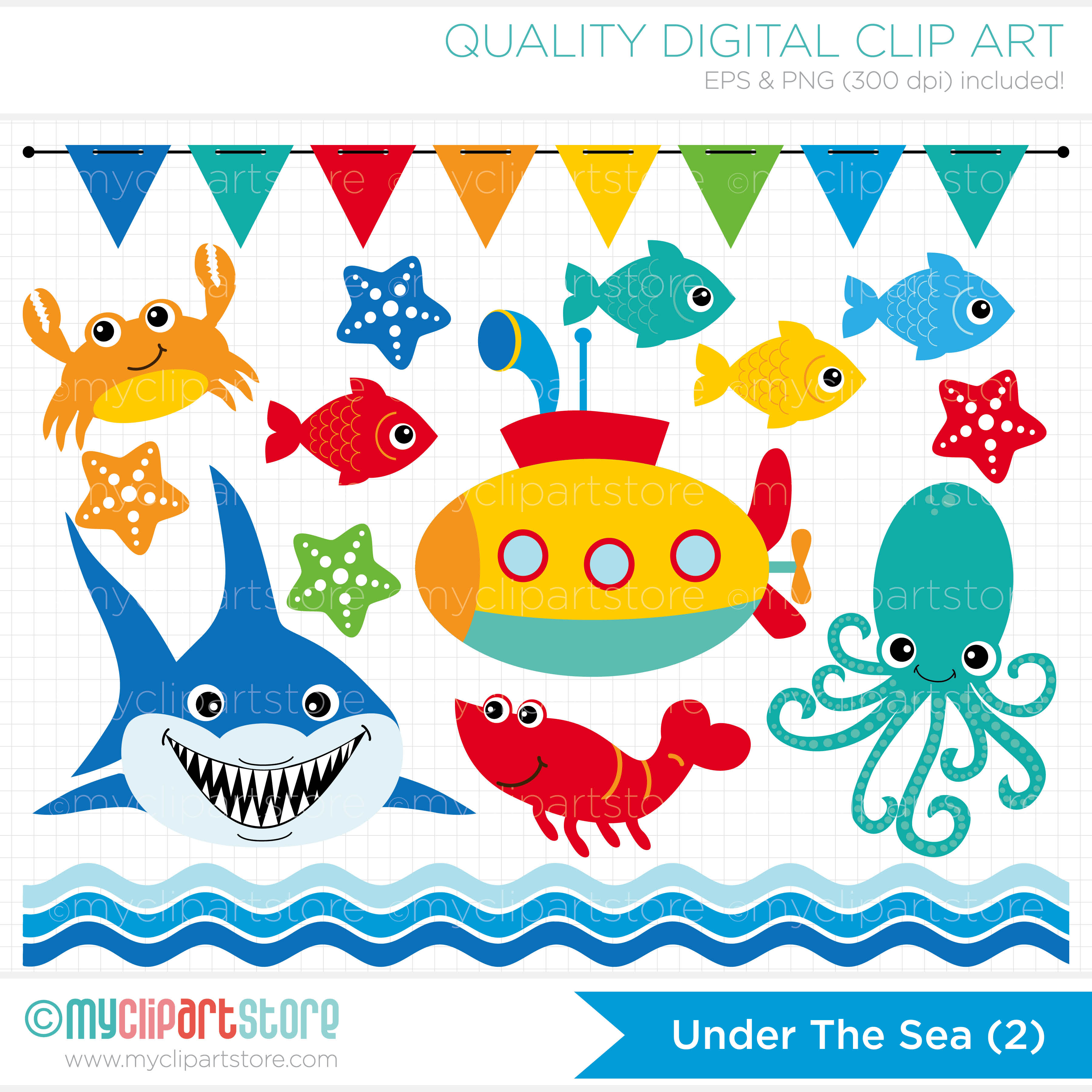 under the sea clipart free - photo #11