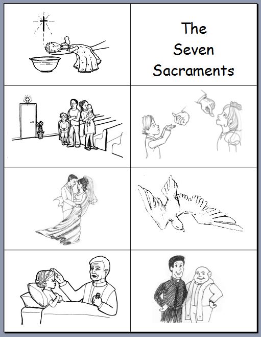 The seven sacraments clipart Clipground