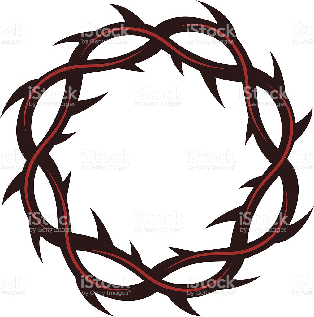 free clip art crown of thorns - photo #23