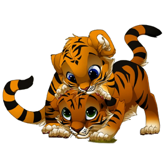 Tiger cub clipart - Clipground
