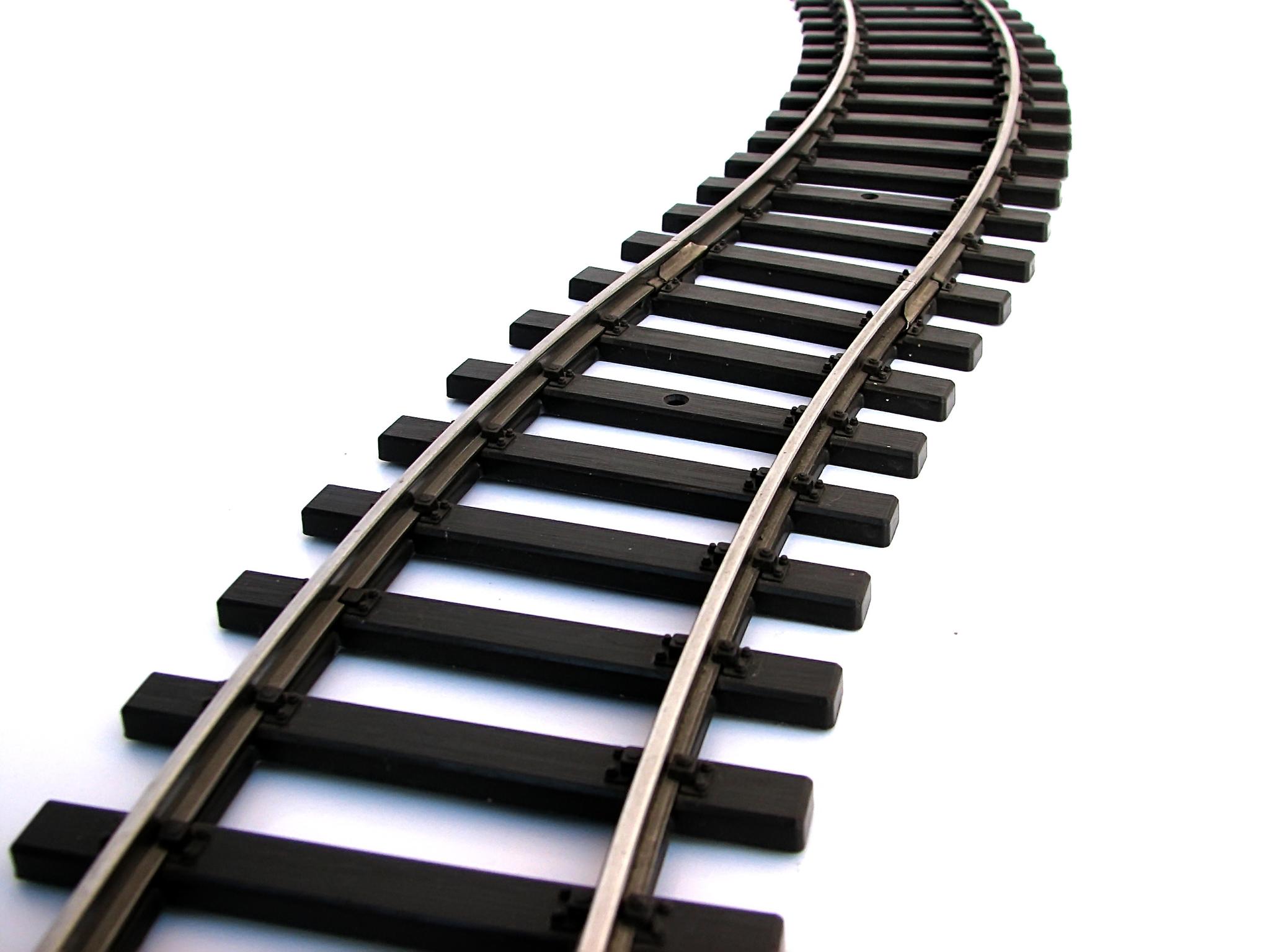 Railway rails clipart - Clipground