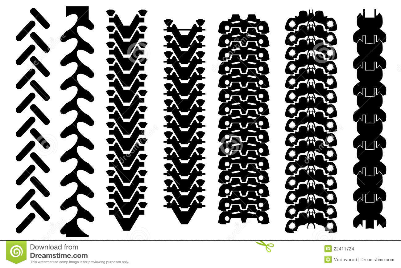 vector clipart tire tracks - photo #43