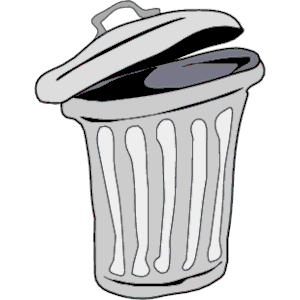 Trash cans clipart - Clipground