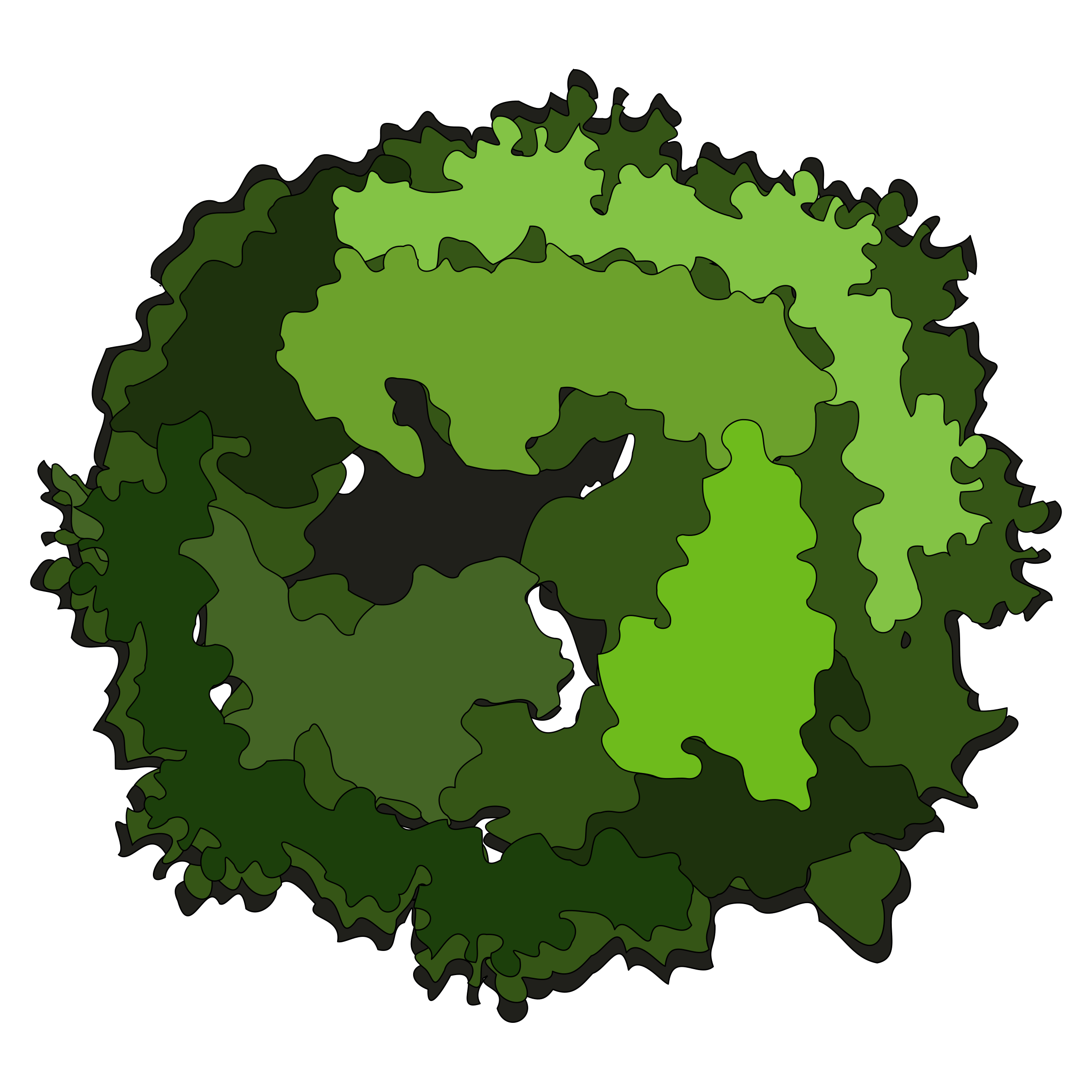 Tree tops clipart - Clipground