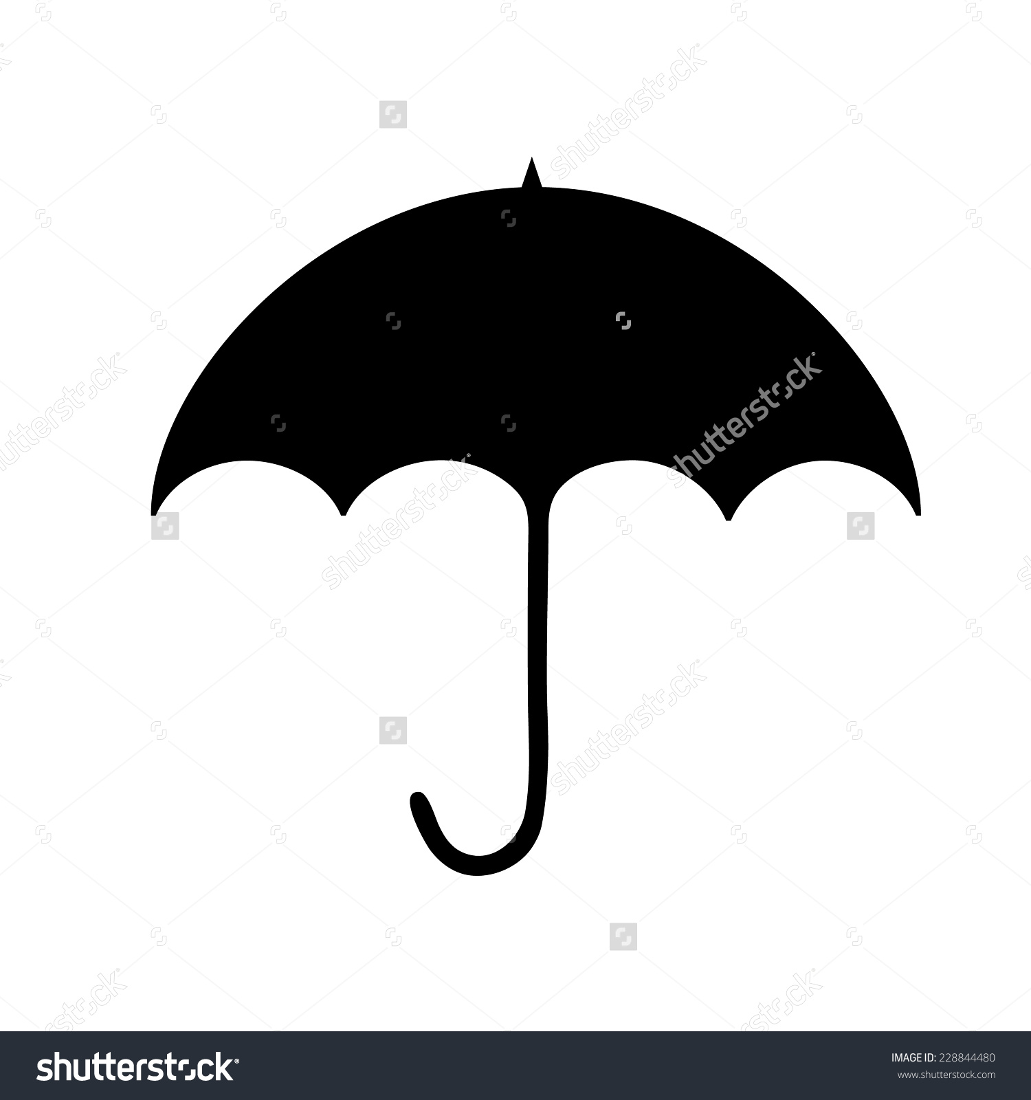 umbrella silhouette clip art - photo #39