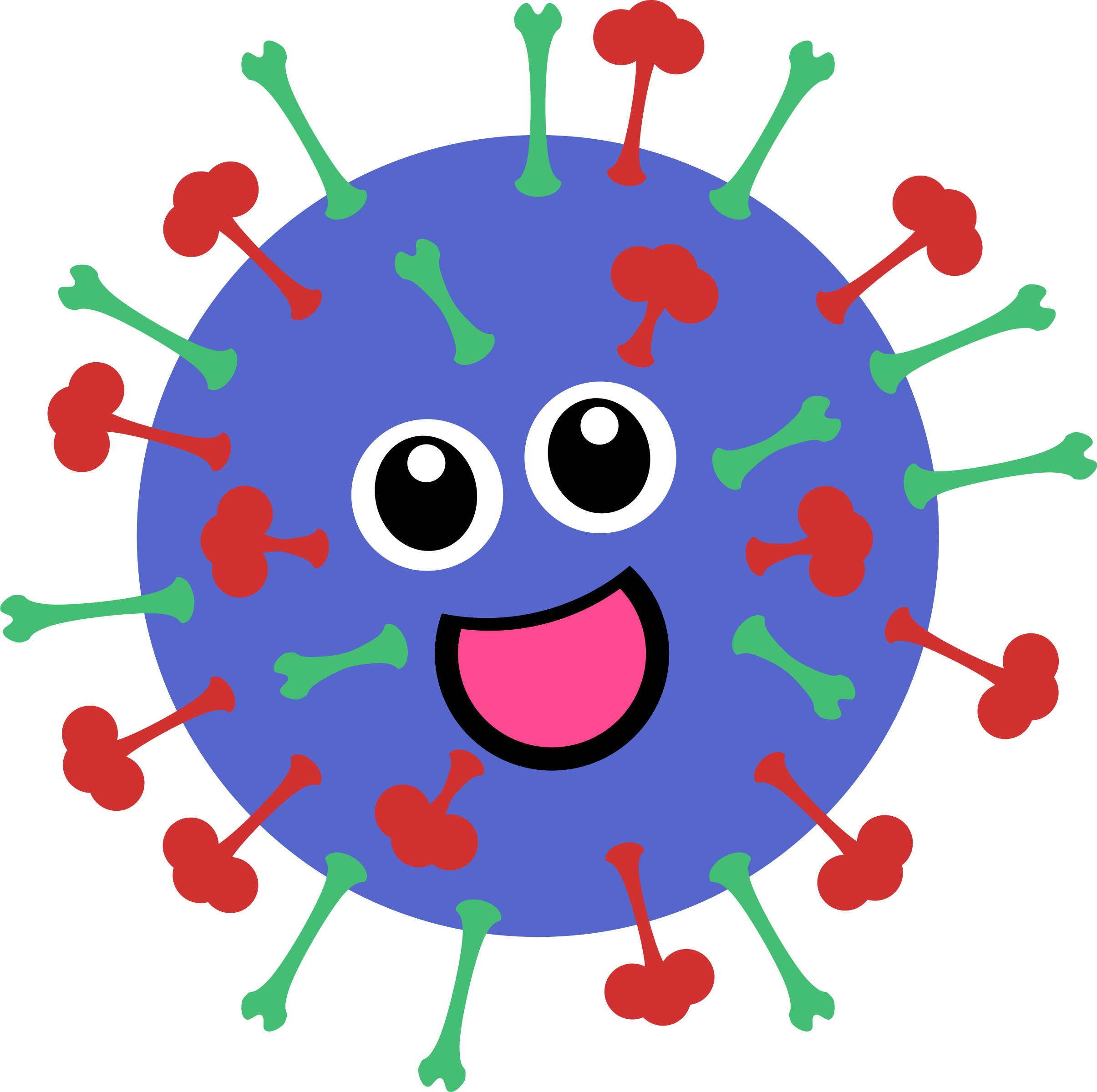 Viruses clipart - Clipground