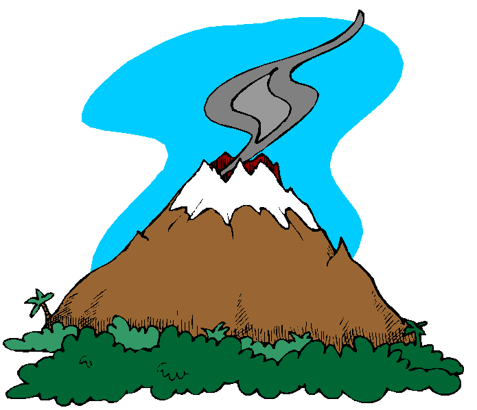 volcano border clip art - photo #7