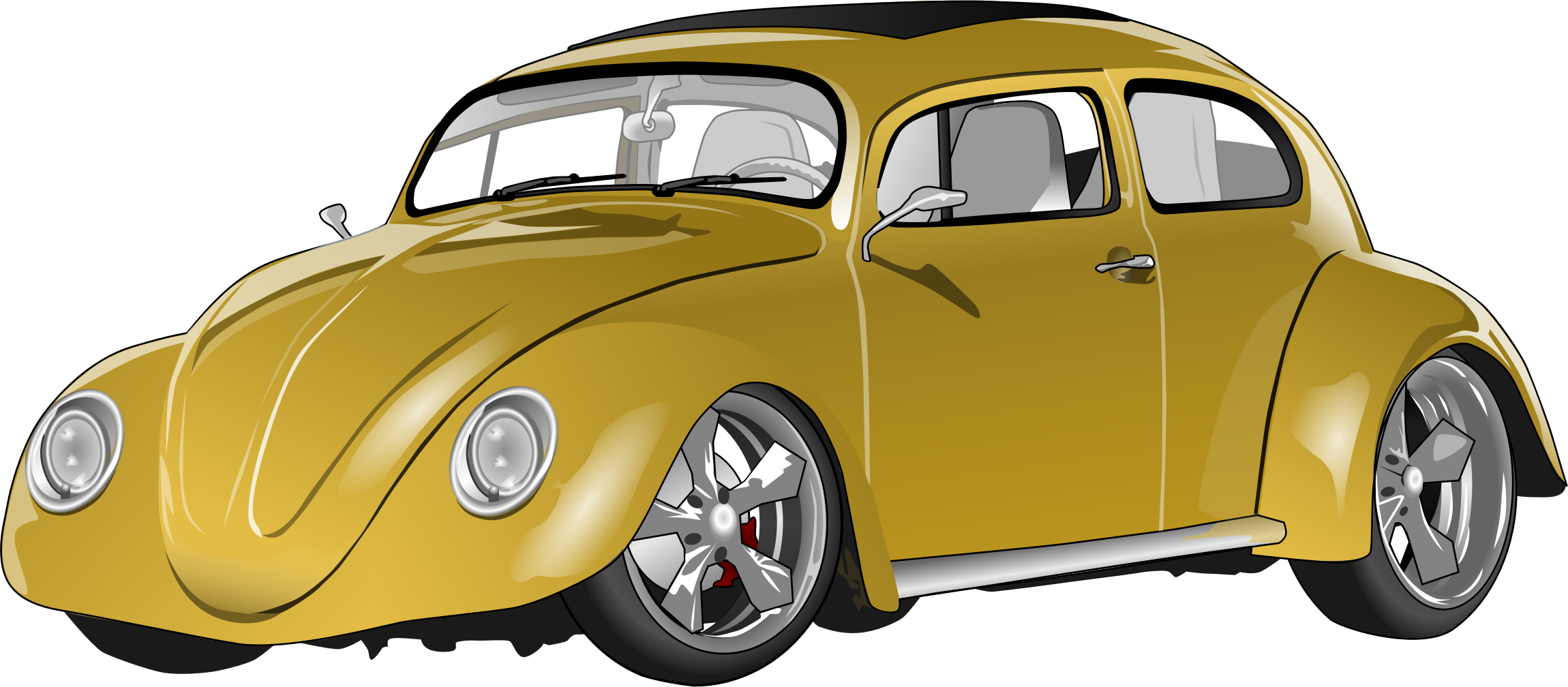 Vw beetle clipart - Clipground