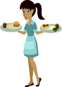 Waiter clipart - Clipground