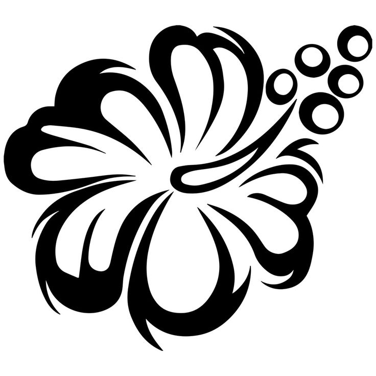 flowers arrangements clipart black and white - Clipground