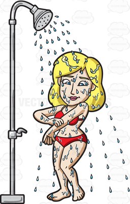 wash body with soap clipart - Clipground