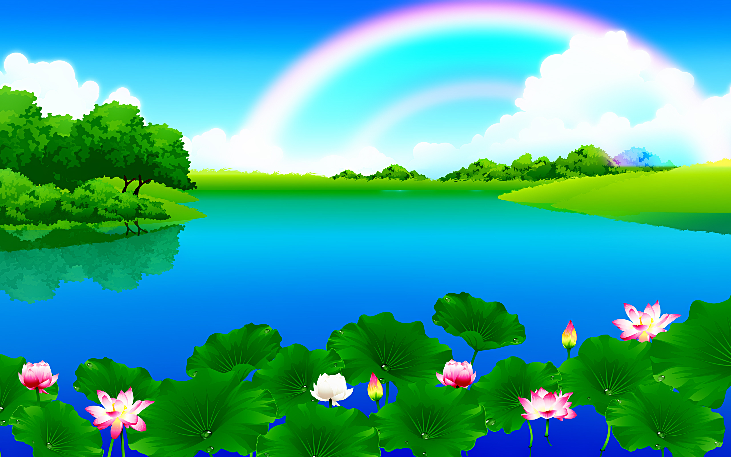 Water landscape clipart - Clipground