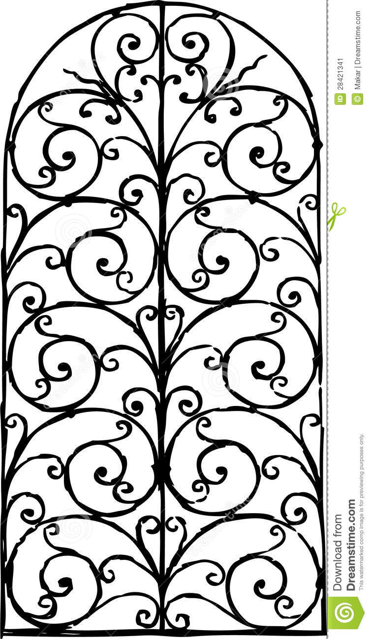 Window grilles clipart - Clipground