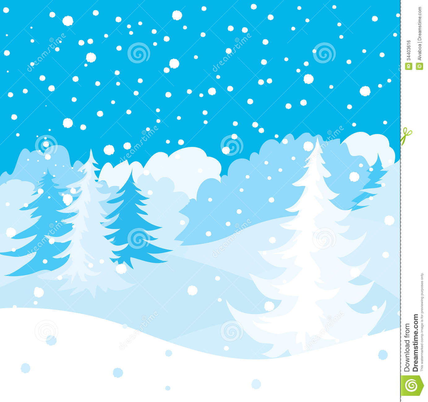 winter landscape clipart free - photo #12