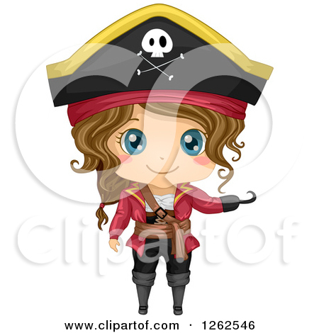 free clip art girl pirate - photo #14