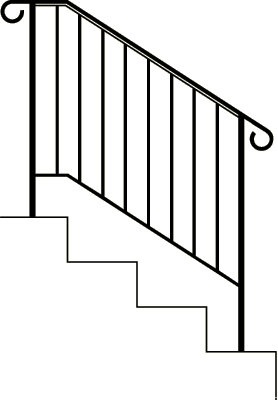 Handrails clipart - Clipground