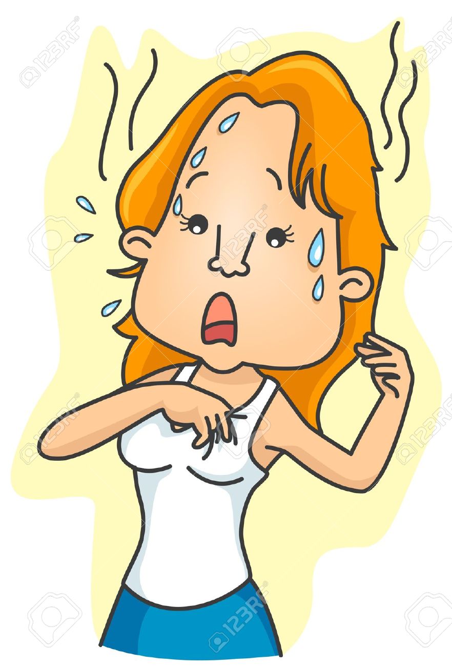 clipart person sweating - Clipground