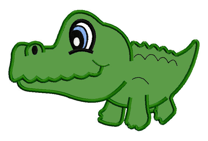 free baby alligator clipart - photo #11