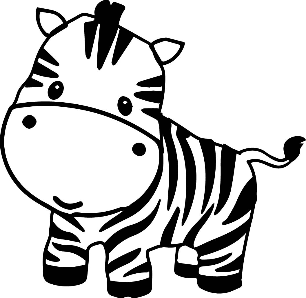 Baby Zebra Clipart For Kids