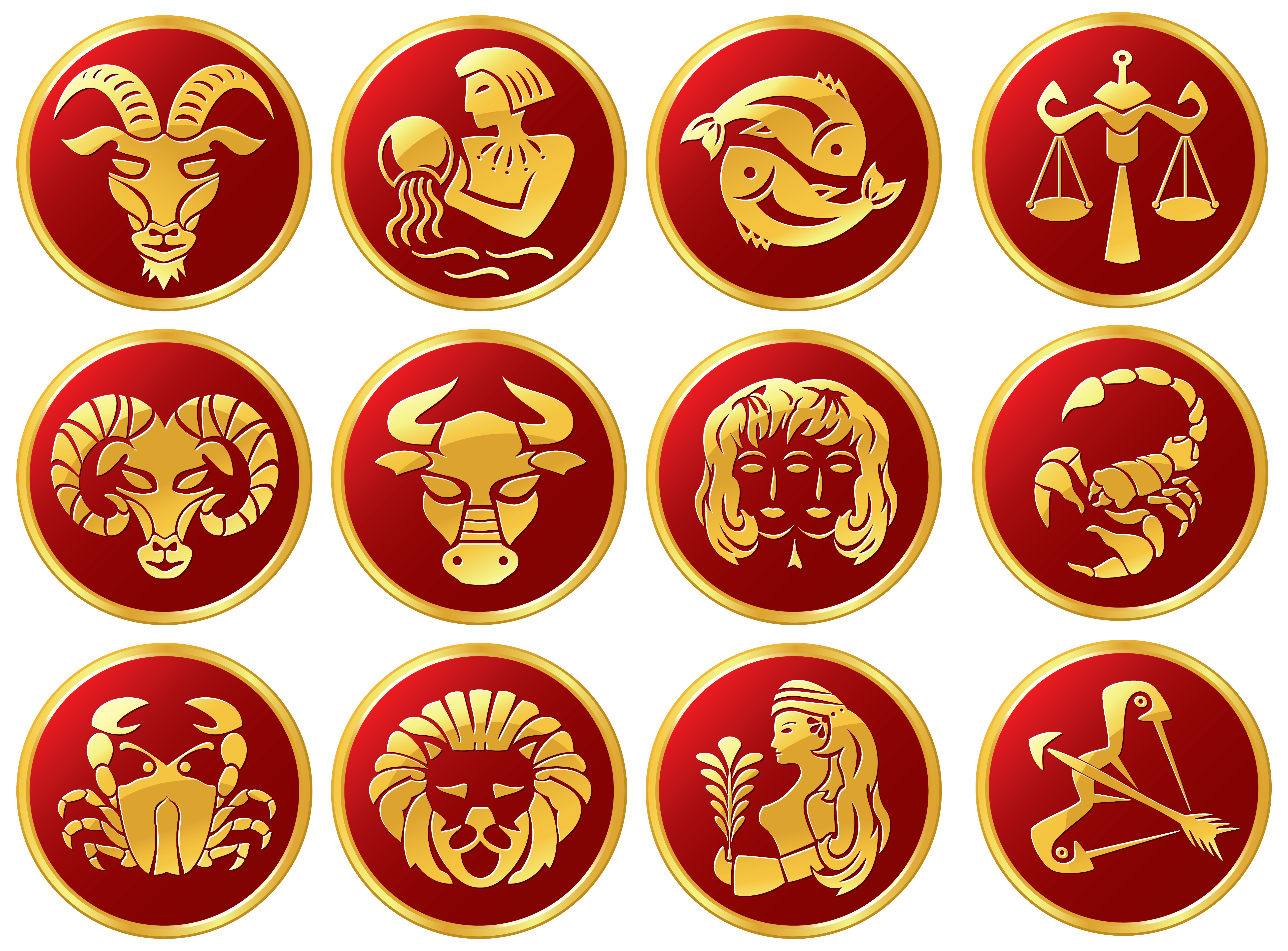 Signs of the zodiac clipart - Clipground