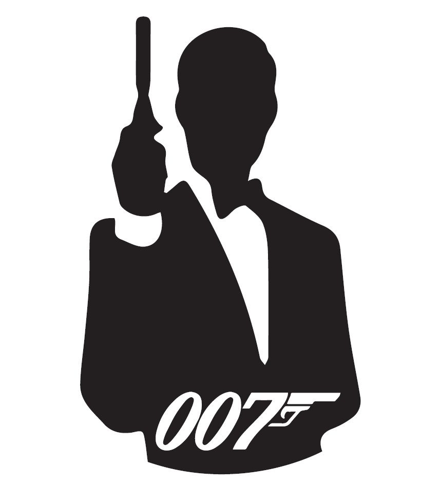 Рисунок агент 007