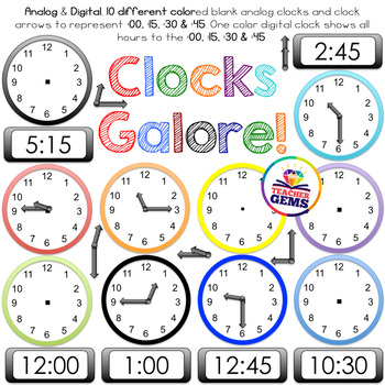 Clock Clipart.