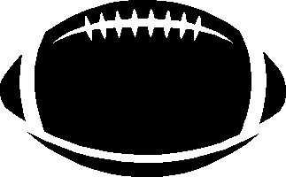 Football black and white american football clipart black and.