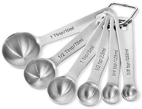 VersionTECH. Stainless Steel Measuring Spoons, Suitable for.
