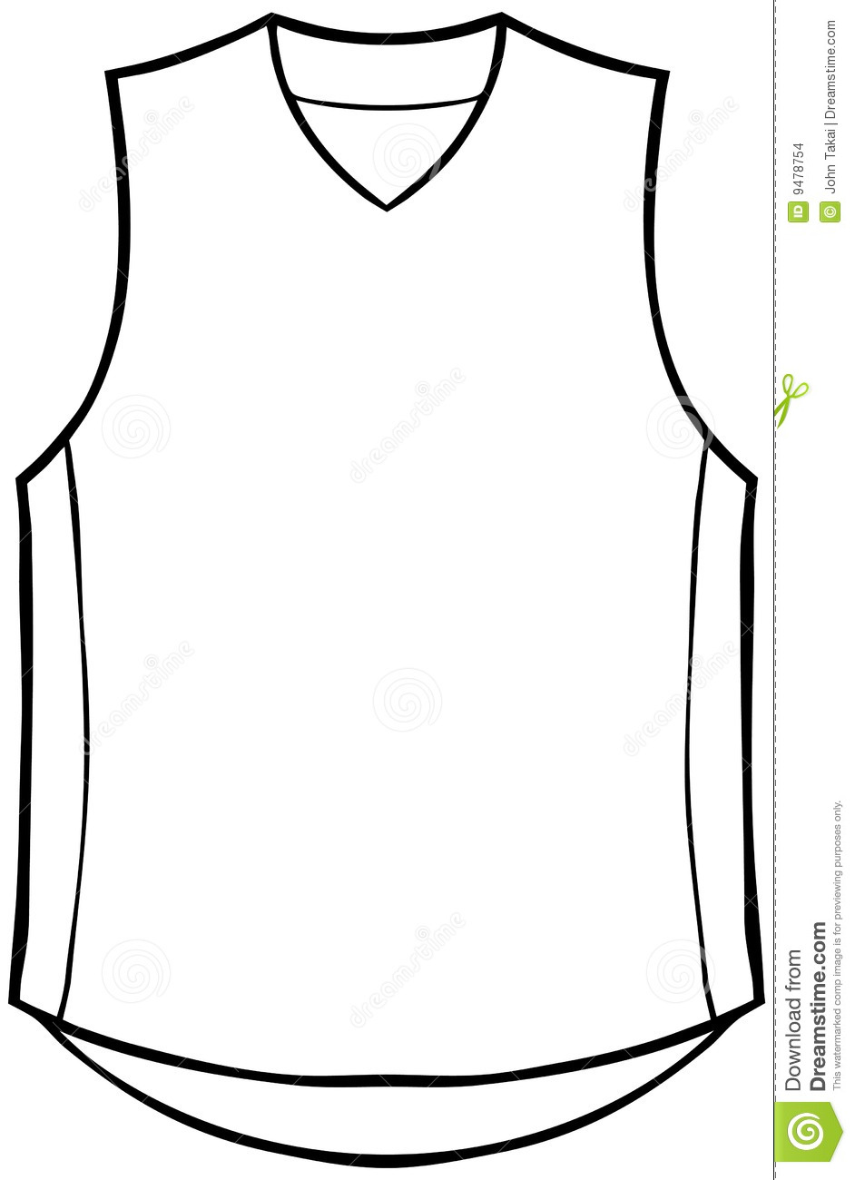 Basketball jersey clipart 1 » Clipart Station.