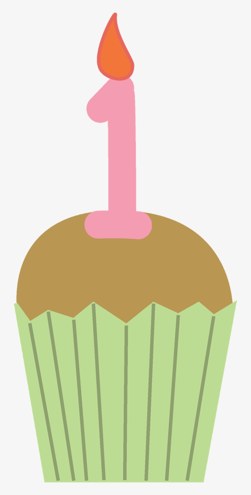 Muffin Clipart Single Cupcake.