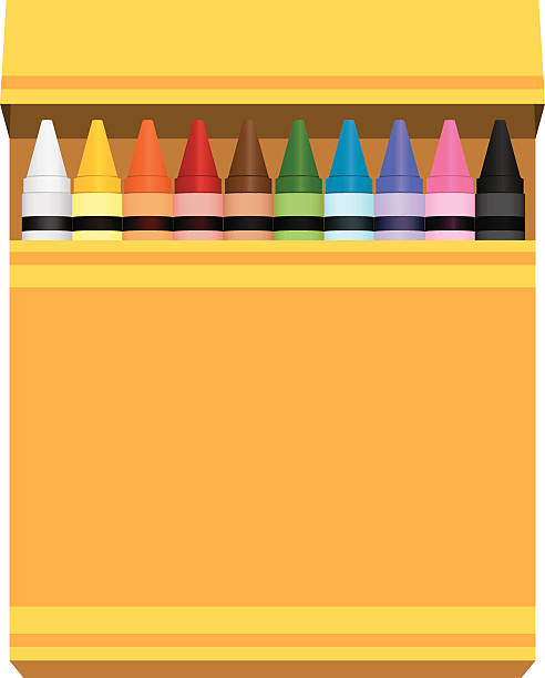 1069 Crayons free clipart.