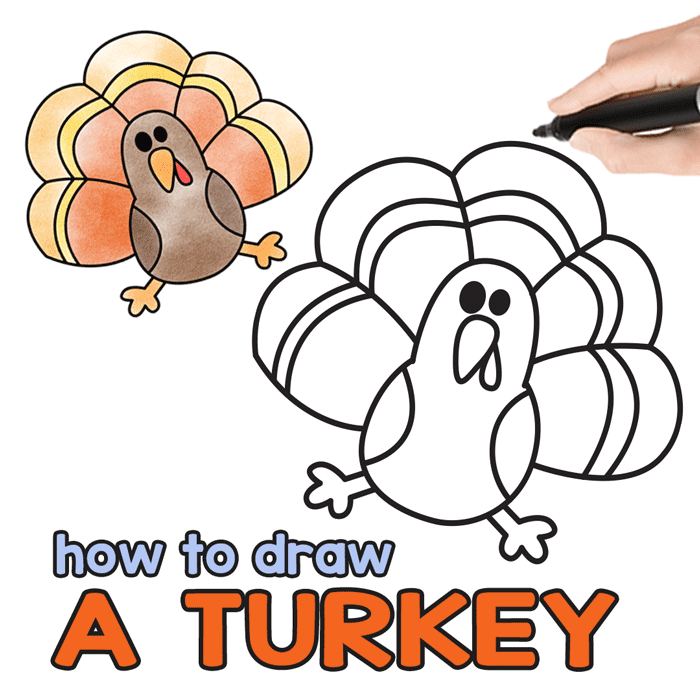 How to Draw a Turkey.