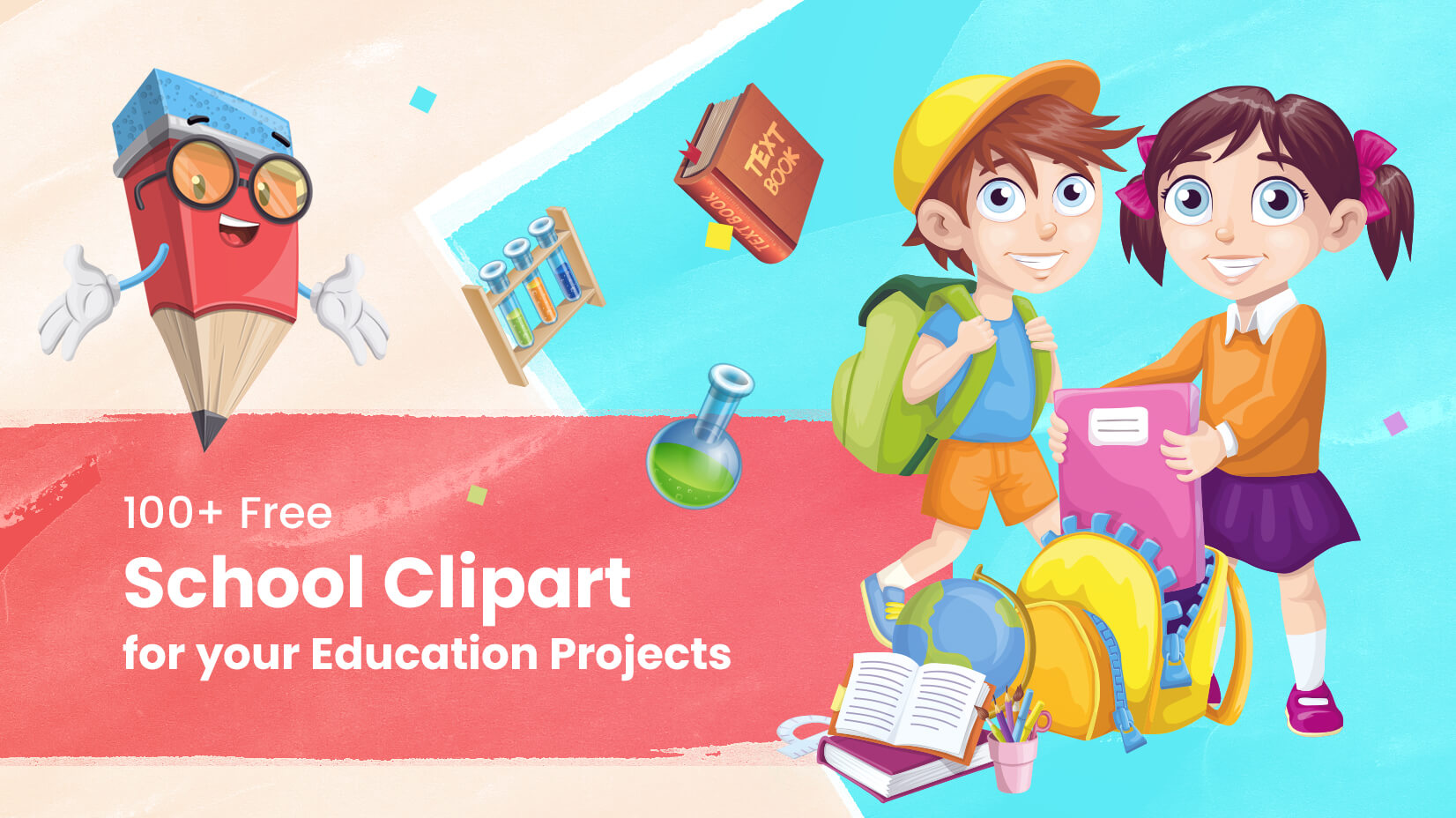 100+ Free School Clipart for your Education Projects.